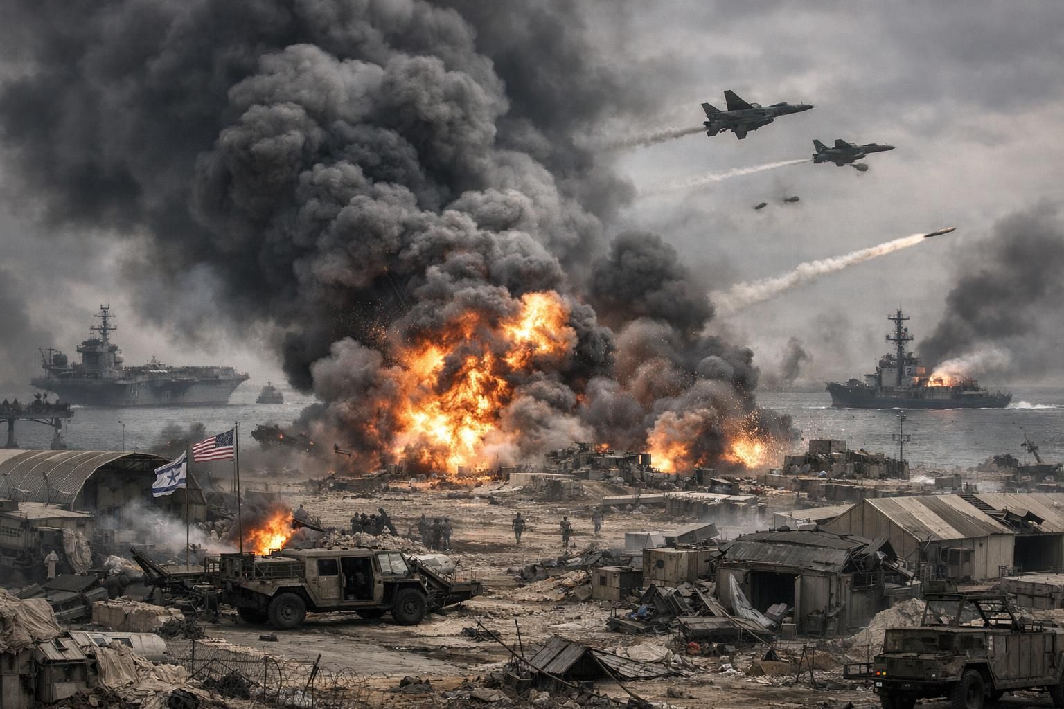 iran meluncurkan serangan terbaru yang menargetkan pangkalan as dan israel di teluk, meningkatkan ketegangan regional dan mengguncang peta geopolitik.