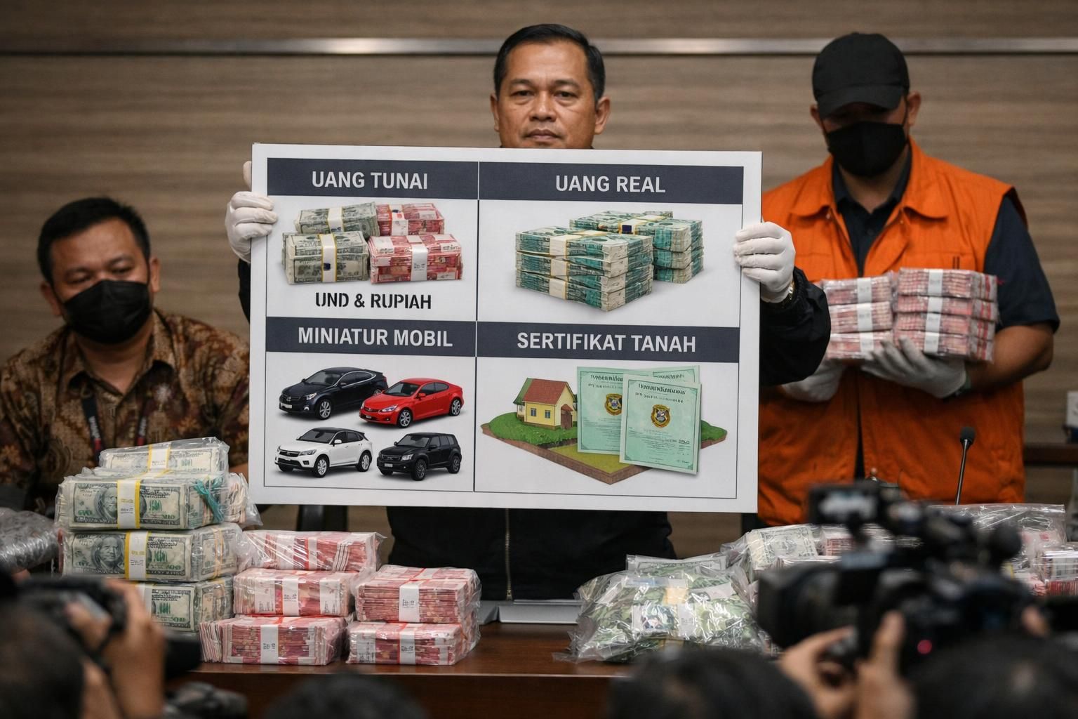 kpk menyita aset senilai lebih dari rp 100 miliar dalam kasus kuota haji, selain menahan yaqut.