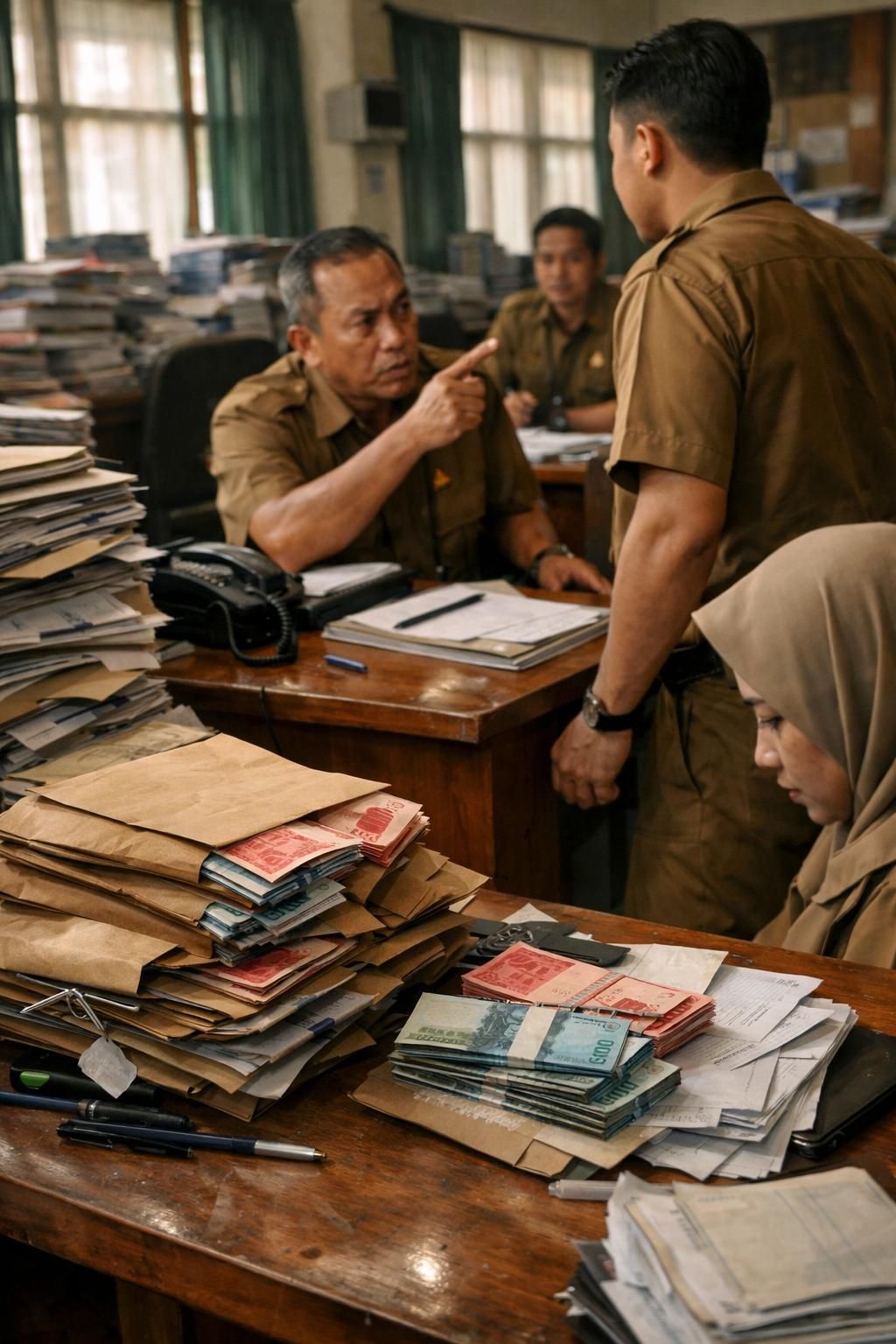 mengungkap fakta ott bupati cilacap yang melakukan pemerasan terhadap skpd untuk keperluan thr lebaran. baca liputan lengkap di kompas.com.