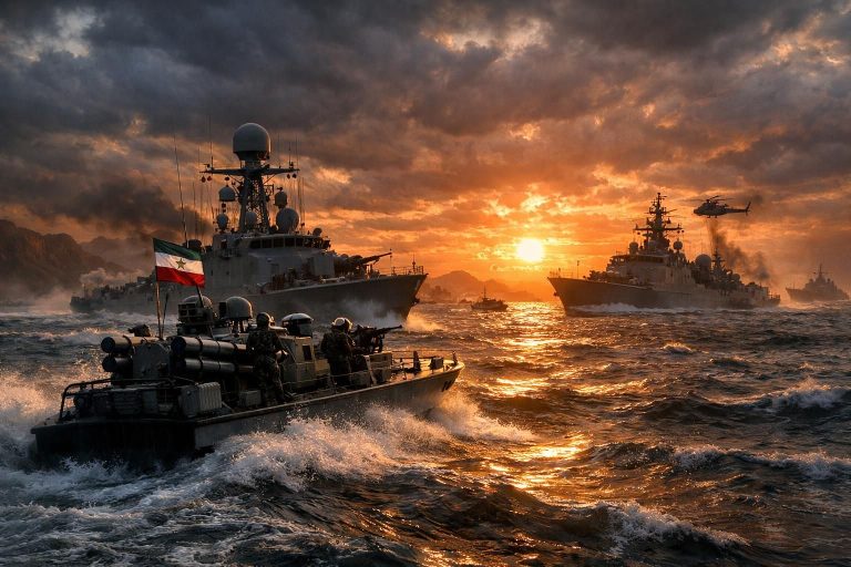 as mulai menutup selat hormuz; pakar militer dan intelijen ui menyatakan iran tidak mudah diintimidasi dalam situasi ketegangan ini.