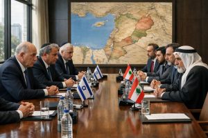 israel mengajukan negosiasi dengan lebanon untuk membahas pembongkaran senjata hizbullah demi menjaga stabilitas dan perdamaian di wilayah tersebut.