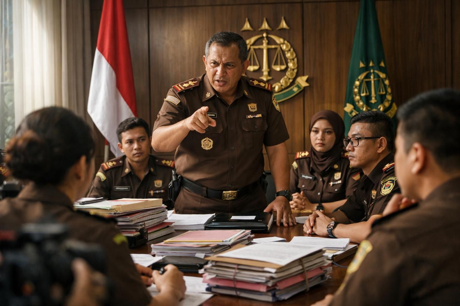 kajati sumut memberikan peringatan tegas kepada kajari karo terkait penanganan kasus amsal sitepu, menegaskan pentingnya integritas dan transparansi dalam proses hukum.