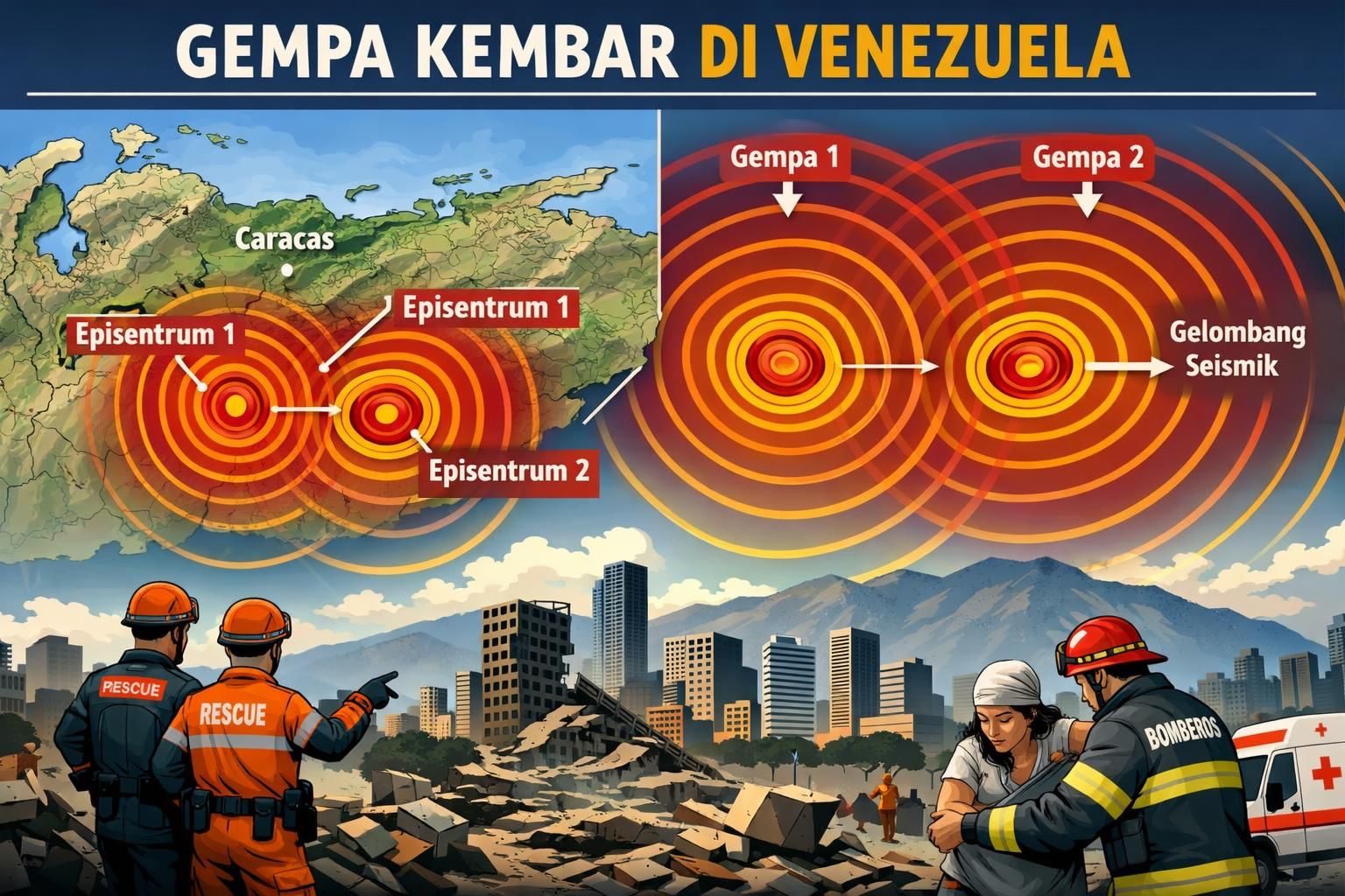 fenomena gempa kembar di venezuela menarik perhatian ilmuwan dan menyimpan misteri yang belum terpecahkan, menimbulkan pertanyaan tentang asal-usul dan dampak guncangan tersebut.