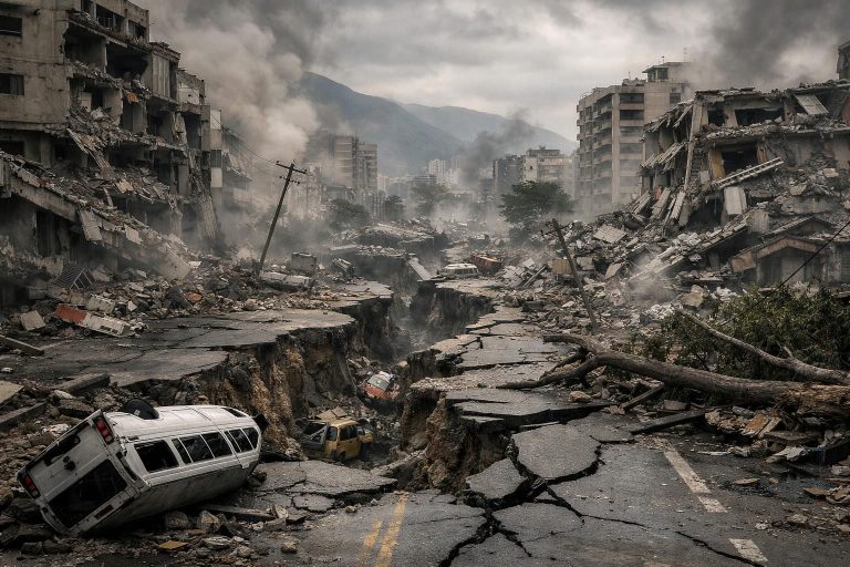 gempa kembar hebat mengguncang venezuela, tercatat sebagai yang terbesar dalam 100 tahun terakhir. dapatkan berita terkini dan detail lengkap di detiknews.