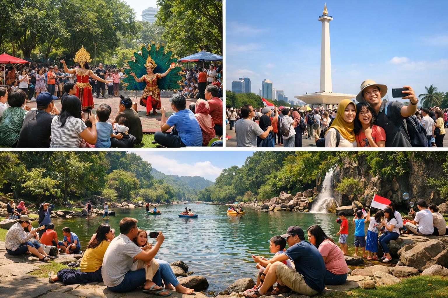 rayakan hut jakarta dengan transum dan nikmati berbagai tempat wisata gratis khusus untuk warga dengan ktp non-dki. temukan keseruan dan kemudahan berwisata di ibu kota!