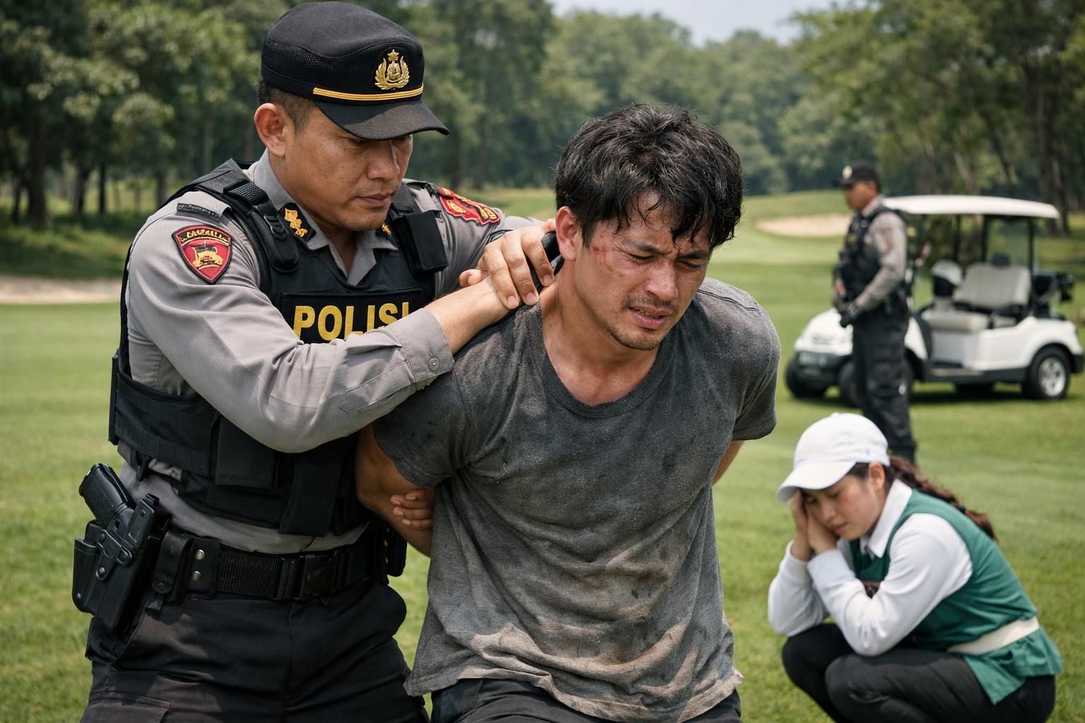 polisi berhasil menangkap pelaku kekerasan terhadap caddy golf di tangerang, memastikan keadilan dan keamanan di kawasan tersebut.