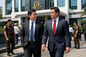 roy suryo dan dr tifa secara resmi dilimpahkan ke kejaksaan negeri jakarta selatan untuk menjalani proses hukum terkait kasus yang sedang berlangsung.