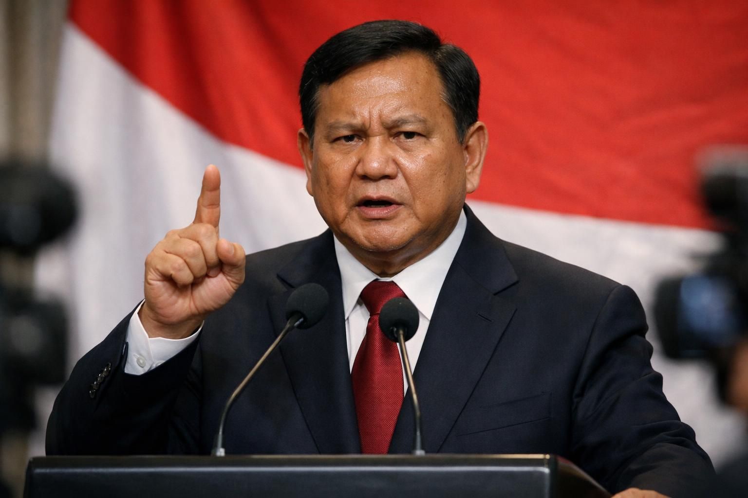 prabowo menegaskan bahwa hukum tidak boleh digunakan sebagai alat untuk mencari keuntungan finansial atau balas dendam politik demi keadilan dan integritas sistem hukum.