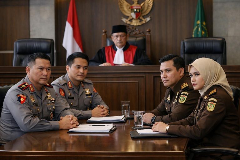 polri mendukung kejaksaan agung dalam menghadapi gugatan praperadilan yang diajukan oleh febrie, dan meminta hakim menolak gugatan tersebut, menurut laporan kompas.com.