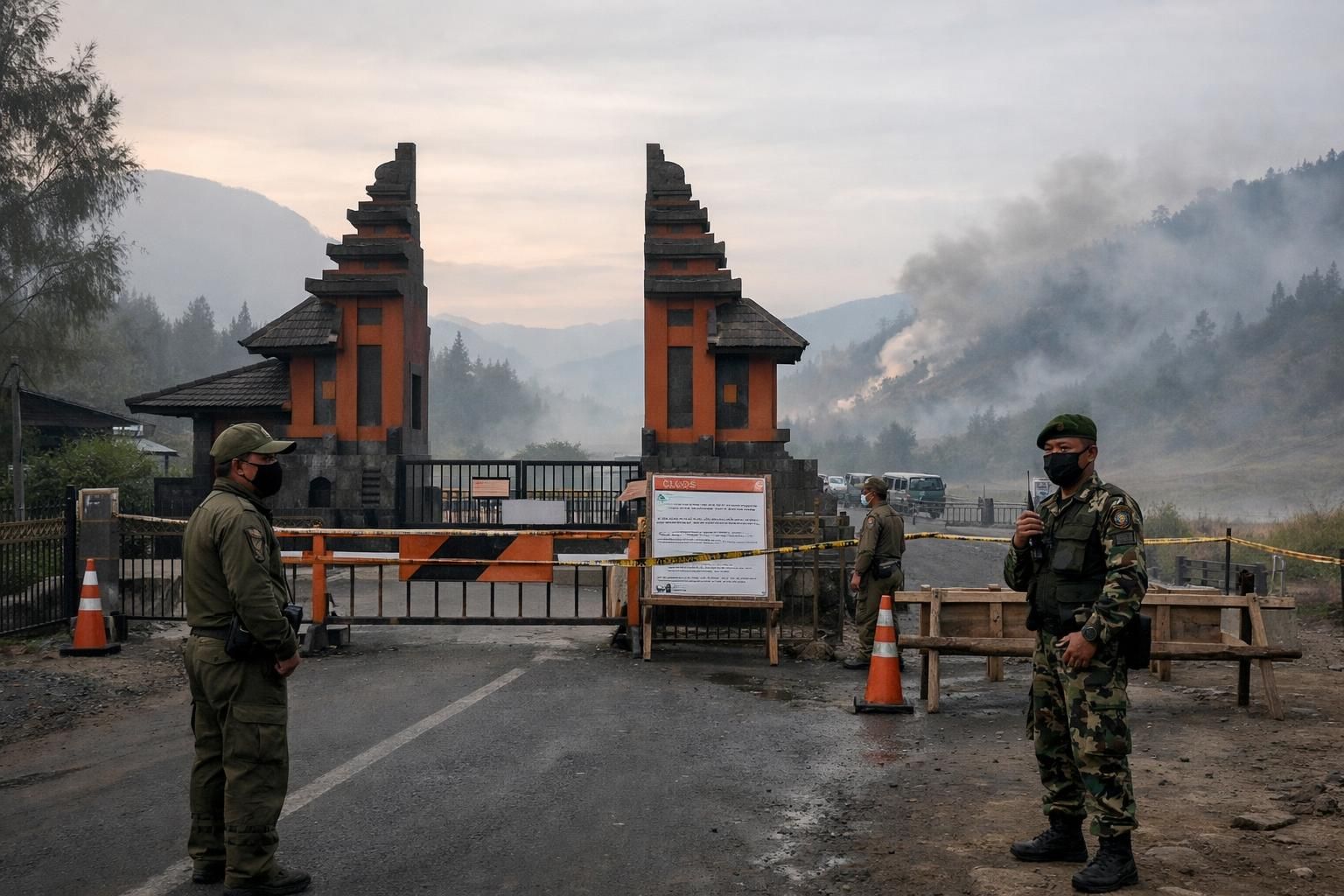 taman nasional bromo ditutup sementara akibat kebakaran. wisatawan dapat mengajukan klaim pengembalian tiket. dapatkan informasi terbaru di detiknews.